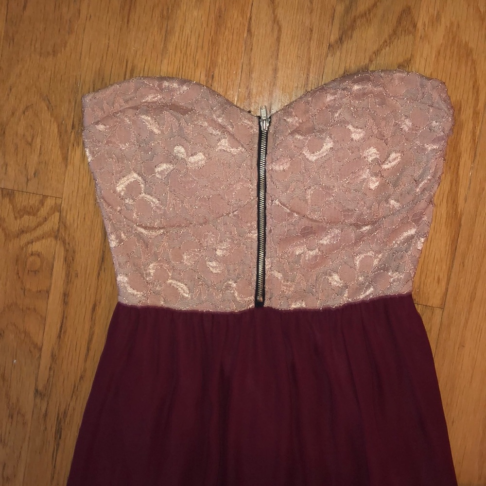 Strapless Dress